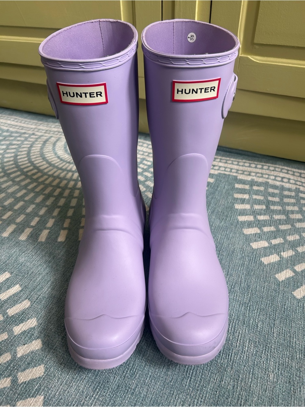 Hunter Lavender Purple Woman’s Rain Boots - Picture 2 of 7